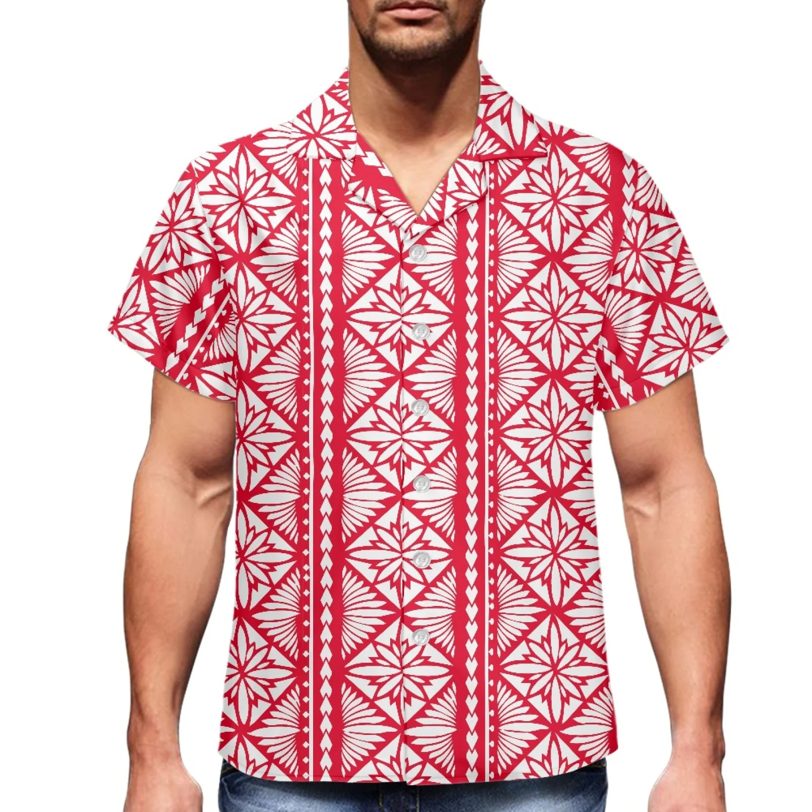 Polynesian Tribal Hawaiian Totem Tattoo Hawaii Prints Men's Hawaiian Shirts Cuban Territory Shirt Summer Short Sleeve Loose Tops
Polynesian Tribal Hawaiian Totem Tattoo Hawaii Prints Men's Hawaiian Shirts Cuban Territory Shirt Summer Short Sleeve Loose Tops