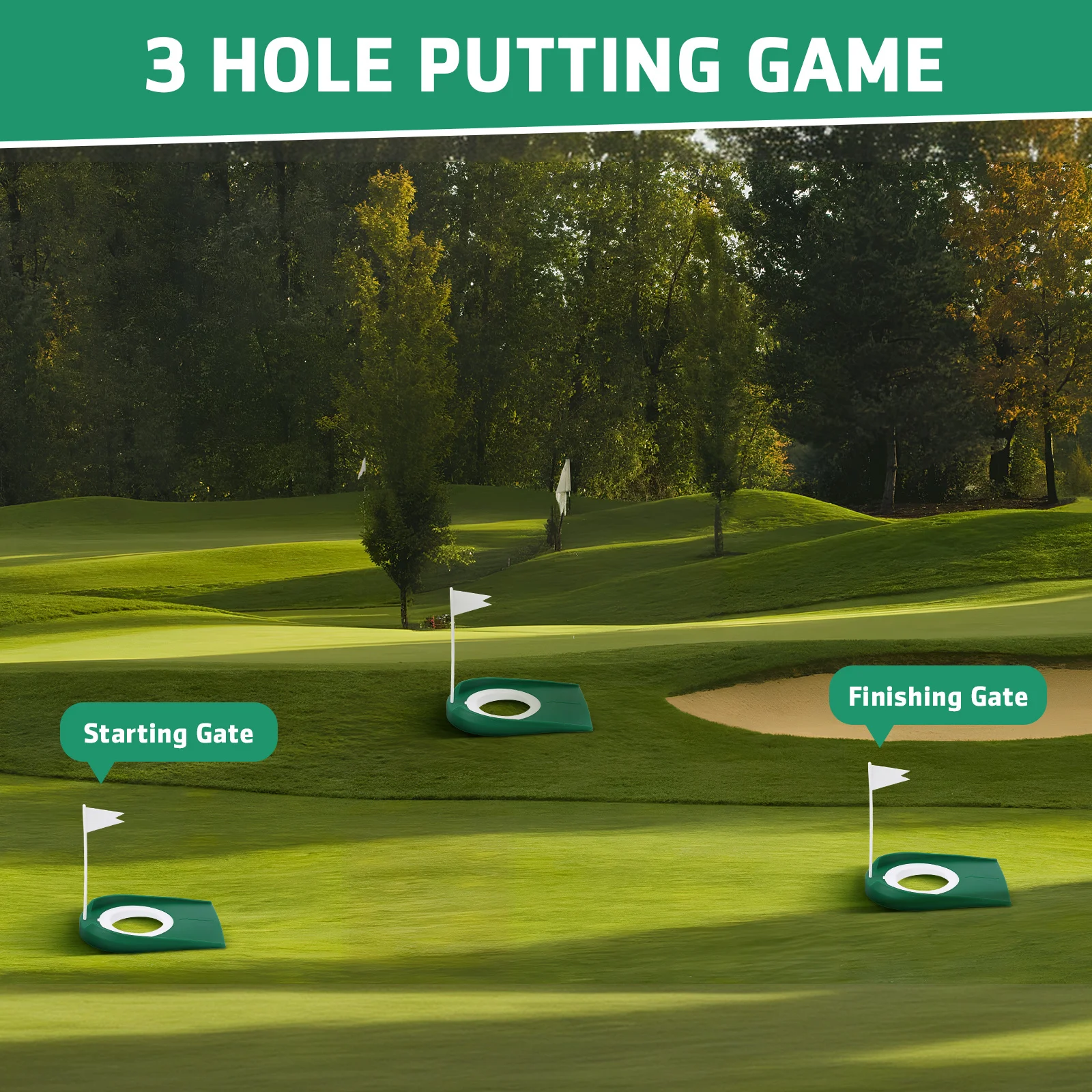 2Pcs Golf Putting Cups Detachable Indoor Practice Trainer Aids Stable Flags High Visibility Accurate Putting Aid
2Pcs Golf Putting Cups Detachable Indoor Practice Trainer Aids Stable Flags High Visibility Accurate Putting Aid