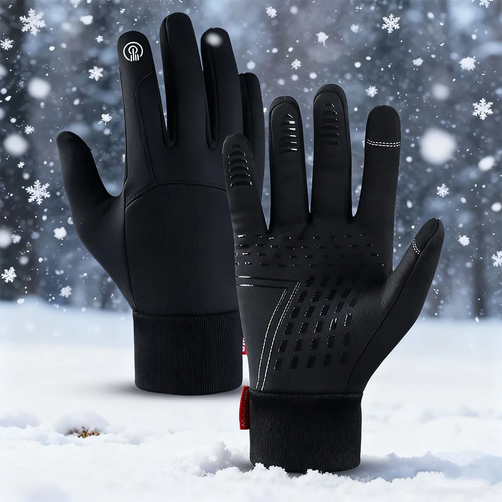 Winter Touch Screen Waterproof Gloves Men's Outdoor Cycling Skiing Waterproof Gloves Thickened Warm Non Slip Full Finger Gloves
Winter Touch Screen Waterproof Gloves Men's Outdoor Cycling Skiing Waterproof Gloves Thickened Warm Non Slip Full Finger Gloves
