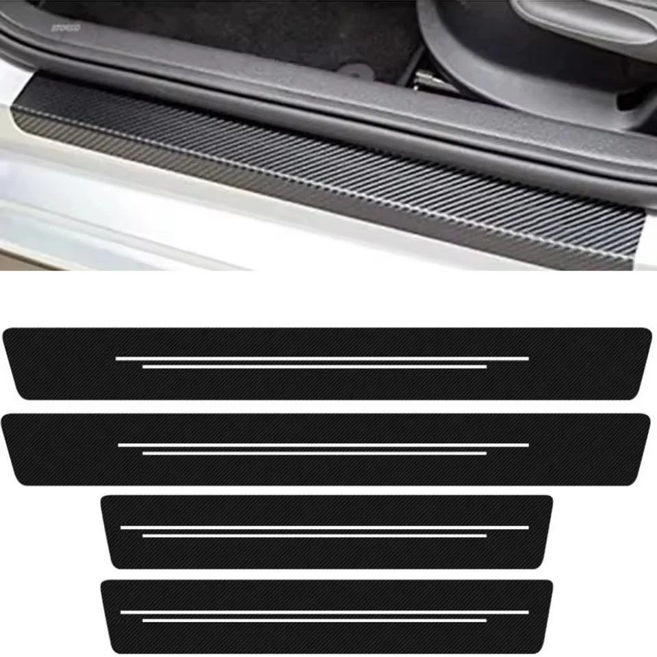 4pcs Universal Carbon Fiber Leather Car Door Sill Protection Film DIY Paste Anti Scratch Strip Auto Interior Stickers Decor
4pcs Universal Carbon Fiber Leather Car Door Sill Protection Film DIY Paste Anti Scratch Strip Auto Interior Stickers Decor