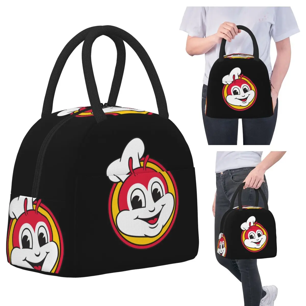 Изолированная сумка для обеда Jollibee для детей, школьный холодильник, термосумка для еды, портативный контейнер для ланч-боксов
Изолированная сумка для обеда Jollibee для детей, школьный холодильник, термосумка для еды, портативный контейнер для ланч-боксов