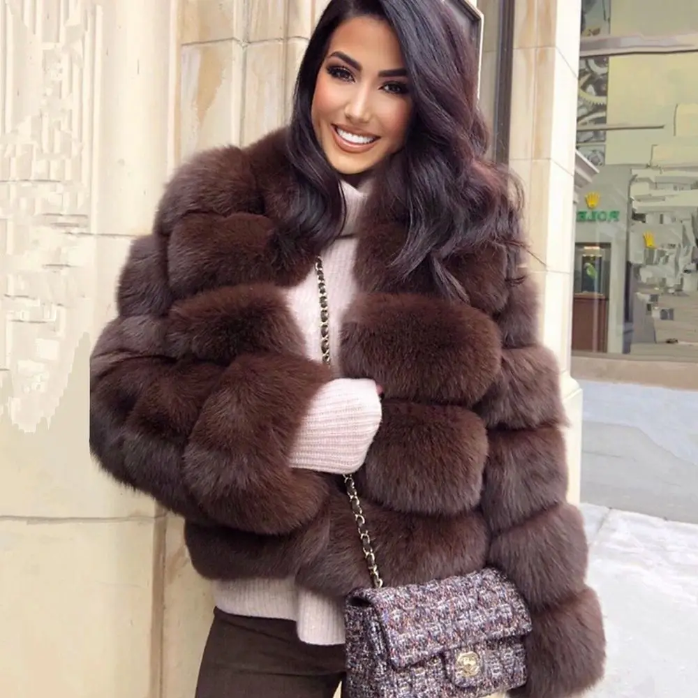 Fox Fur Coat Real Winter New Outwears Women's Fashion Luxury Jacket High Quality Clothing Natural And Stand Collar Fox Fur 2023
Fox Fur Coat Real Winter New Outwears Women's Fashion Luxury Jacket High Quality Clothing Natural And Stand Collar Fox Fur 2023