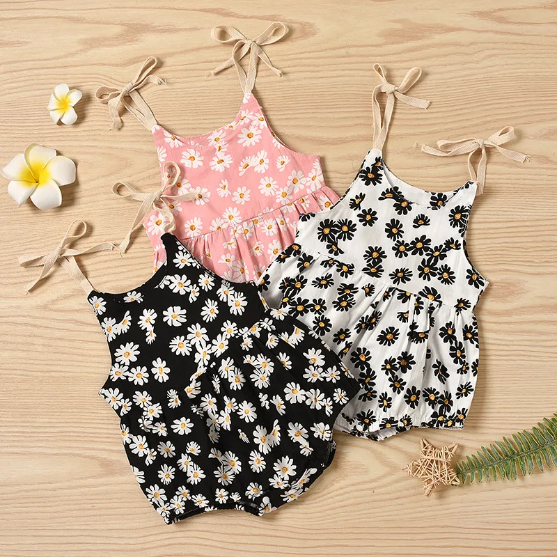 Children's Clothes Kids Summer Baby Girl's Romper Daisy Print Sleeveless Sling Bodysuit Suit for Birthday Party Photography
Children's Clothes Kids Summer Baby Girl's Romper Daisy Print Sleeveless Sling Bodysuit Suit for Birthday Party Photography