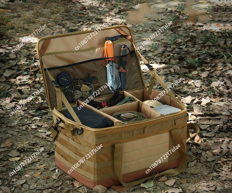 Outdoor camping equipment storage bag foldable large capacity picnic tool bag
Outdoor camping equipment storage bag foldable large capacity picnic tool bag