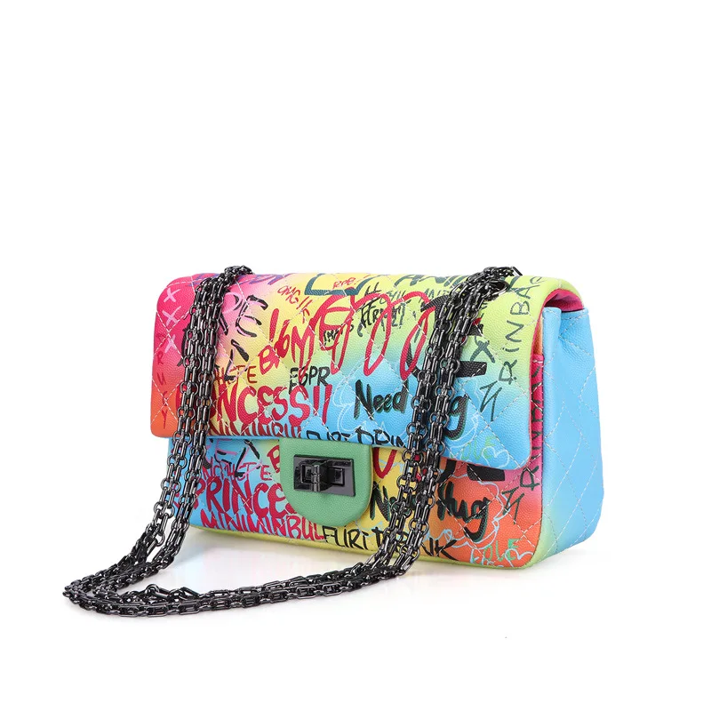 Graffiti Bag for Women 2024 New Candy Color Small Square Bag Fashion Lingge Chain Bag Single Shoulder Bag Women Crossbody Bag
Graffiti Bag for Women 2024 New Candy Color Small Square Bag Fashion Lingge Chain Bag Single Shoulder Bag Women Crossbody Bag