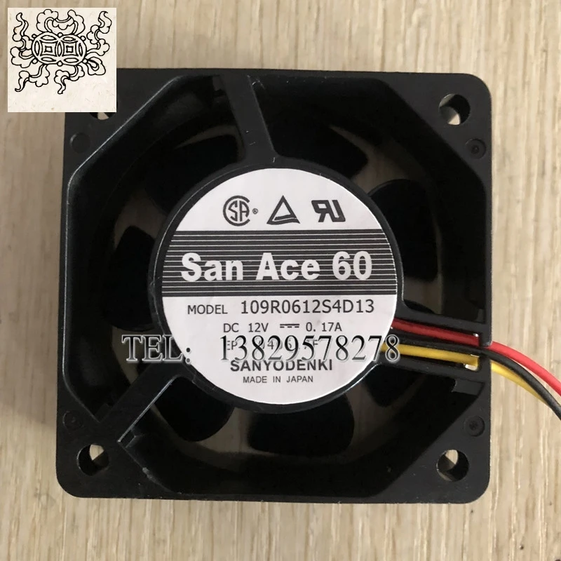 Ltsf For SANYO DENKI 109R0612S4D13 DC 12V 0.17A 60x60x25mm 3-Wire Server Cooling Fan
Ltsf For SANYO DENKI 109R0612S4D13 DC 12V 0.17A 60x60x25mm 3-Wire Server Cooling Fan