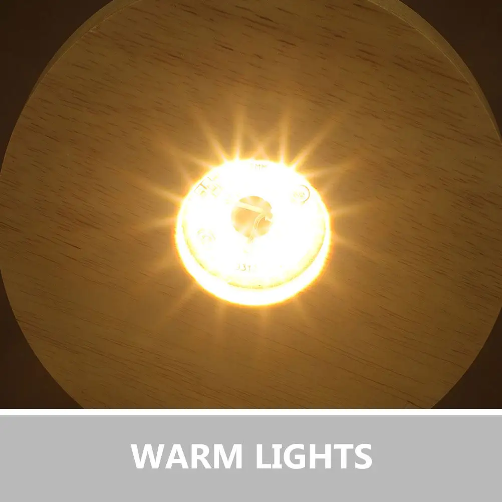 2Pcs Wood Craft Pedestal LED Illuminating Base Crystal Ball Stand Warm Light USB Powered Light Base for Desktop Living Room
2Pcs Wood Craft Pedestal LED Illuminating Base Crystal Ball Stand Warm Light USB Powered Light Base for Desktop Living Room