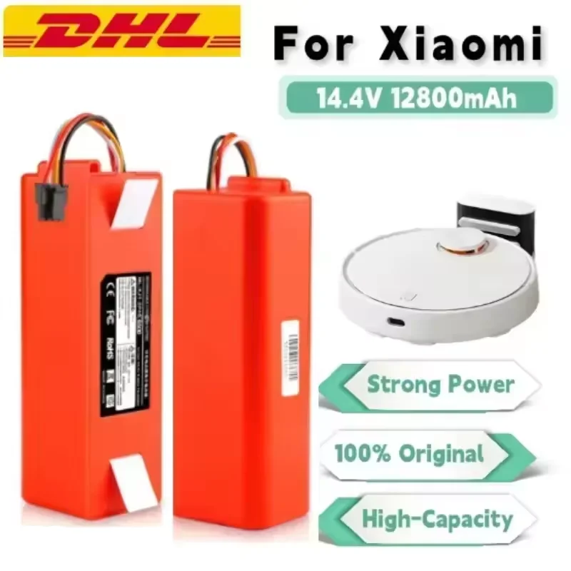 12800mAh 14.4v roborock s50 battery brr 2p4s 5200d original battery for Xiaomi Robot Roborock S50 S51 S55 T60 Accessory Spare
12800mAh 14.4v roborock s50 battery brr 2p4s 5200d original battery for Xiaomi Robot Roborock S50 S51 S55 T60 Accessory Spare