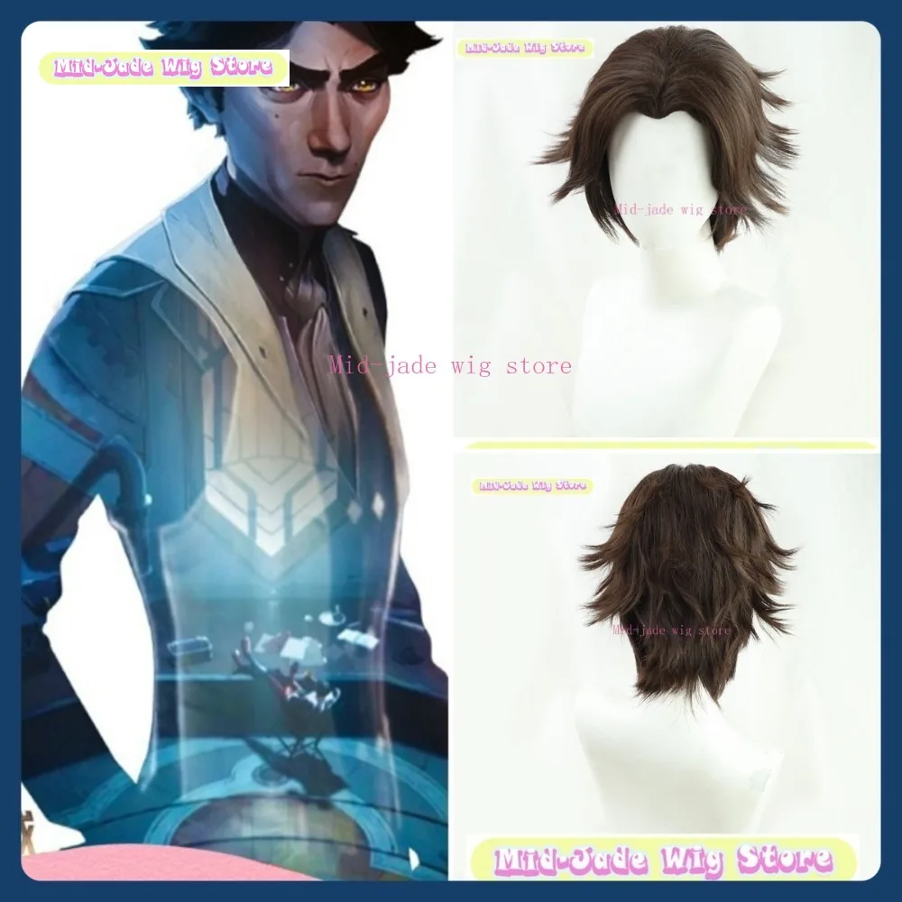 Mid-jade Wig Store Arcane Viktor Cosplay Wig Anime Game Role-playing Halloween Party Synthetic Wig
Mid-jade Wig Store Arcane Viktor Cosplay Wig Anime Game Role-playing Halloween Party Synthetic Wig