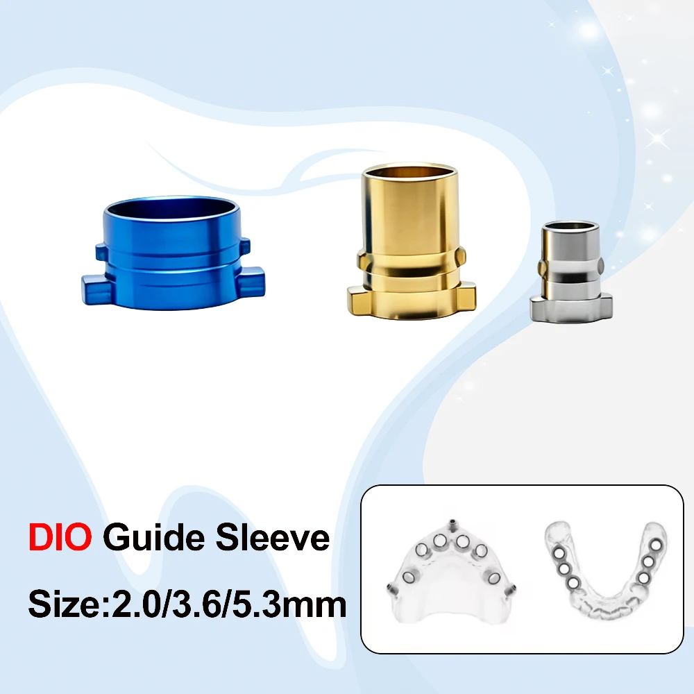 Dental DIO Digital Guide Sleeve with External Irrigation Precision Surgical Kit for Implant Depth Control
Dental DIO Digital Guide Sleeve with External Irrigation Precision Surgical Kit for Implant Depth Control