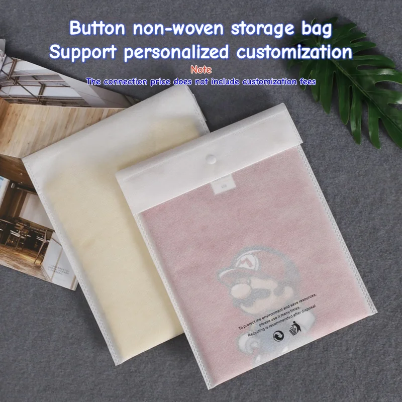 Environmentally friendly non-woven bag shirt clothing packaging bag clothing product mailing packaging Gift Bags,Customizable
Environmentally friendly non-woven bag shirt clothing packaging bag clothing product mailing packaging Gift Bags,Customizable