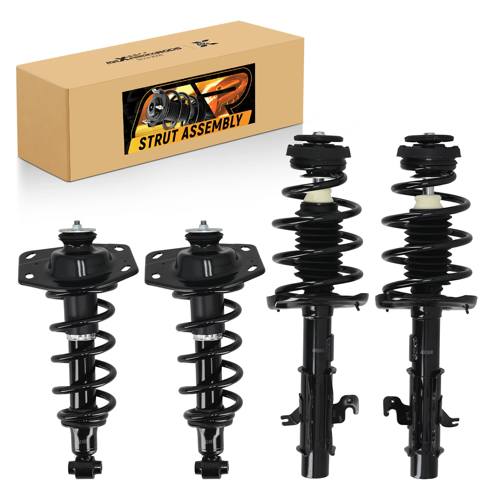 For New Front & Rear Struts W/Coil Spring for Chevy Camaro 2010-2015 273029R 273029L 2 Year Warranty
For New Front & Rear Struts W/Coil Spring for Chevy Camaro 2010-2015 273029R 273029L 2 Year Warranty