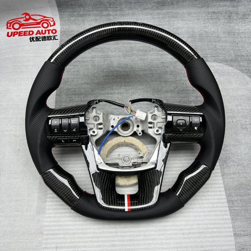 suitable for Customized carbon fiber steering wheel for cars is modification and upgrade of Toyota Hilux and Hiace
suitable for Customized carbon fiber steering wheel for cars is modification and upgrade of Toyota Hilux and Hiace