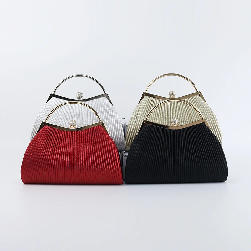 Women's Evening Bag Pleated clutch bag Evening bag Single shoulder crossbody stylish and elegant
Women's Evening Bag Pleated clutch bag Evening bag Single shoulder crossbody stylish and elegant