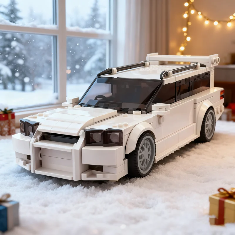 328pcs MOC Nissan Stagea Inspired City Champions Super Car Model Building Blocks Architecture Festival Gifts Toy Brick
328pcs MOC Nissan Stagea Inspired City Champions Super Car Model Building Blocks Architecture Festival Gifts Toy Brick