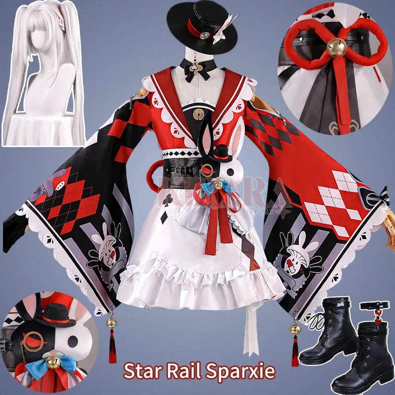 ABC123New Arrival Star Rail Sparxie Costume Wig Game Sparkle Sp Cosplay Outfits Shoes Boots for Women Party Ro3;b,6/k'5;
ABC123New Arrival Star Rail Sparxie Costume Wig Game Sparkle Sp Cosplay Outfits Shoes Boots for Women Party Ro3;b,6/k'5;