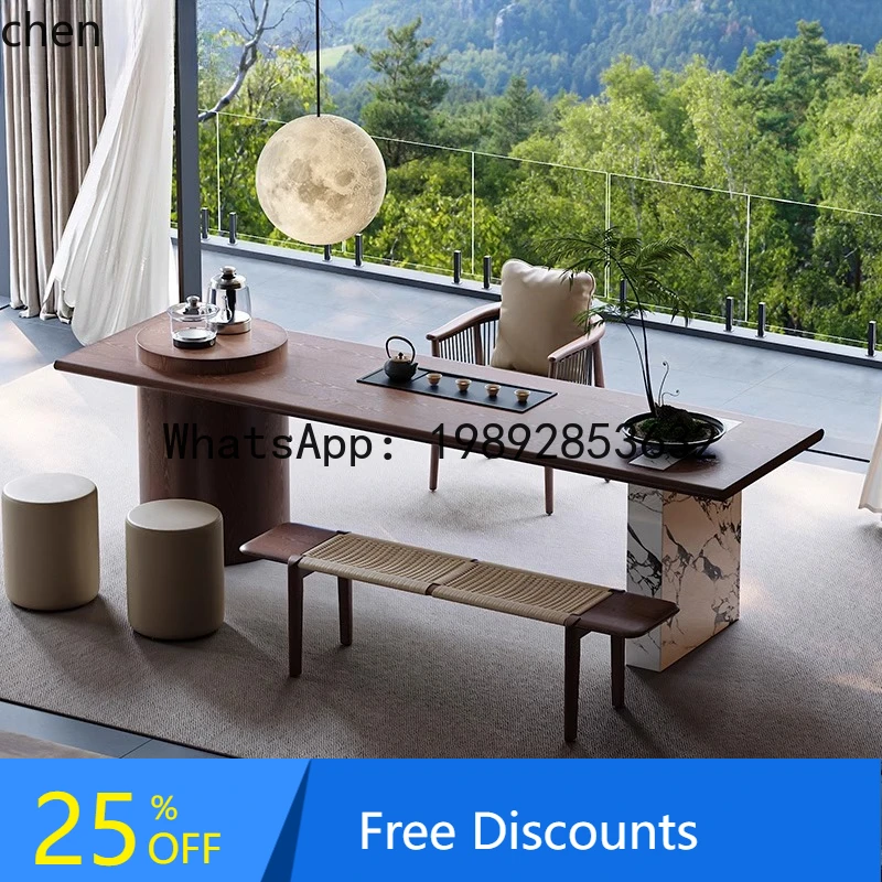 Чайный столик и стул из цельного дерева, офисное пространство, гостиная, домашний чайный столик
Чайный столик и стул из цельного дерева, офисное пространство, гостиная, домашний чайный столик