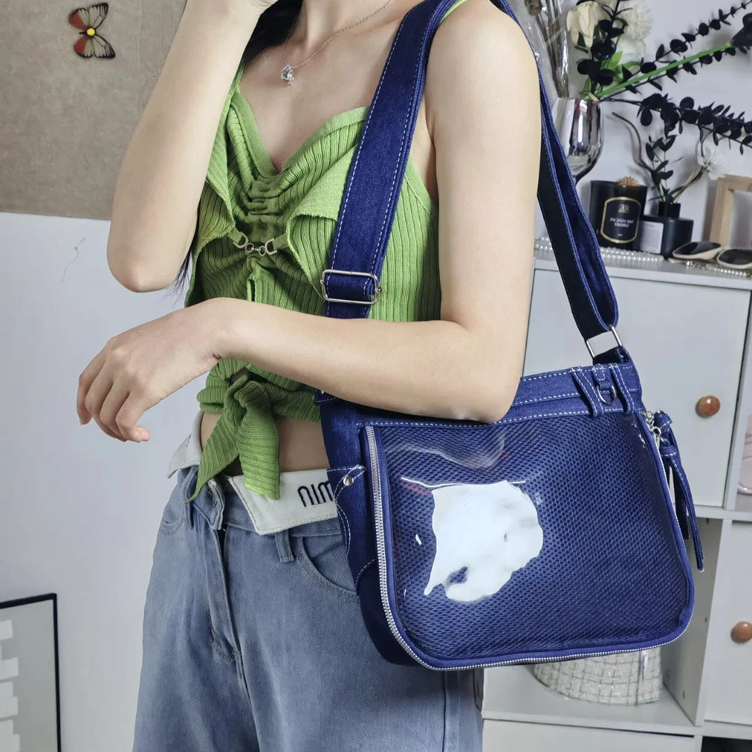 New Japanese Harajuku Ita Bag Fashion Trend Niche Design High Quality Women's Shoulder Bag Daily Commute Y2K Women's Bag
New Japanese Harajuku Ita Bag Fashion Trend Niche Design High Quality Women's Shoulder Bag Daily Commute Y2K Women's Bag