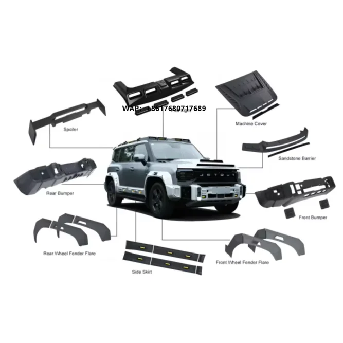 Best Quality Jetour Traveler T2 SUV New Body Kits for Retrofit/Upgrade Full Car Surround
Best Quality Jetour Traveler T2 SUV New Body Kits for Retrofit/Upgrade Full Car Surround