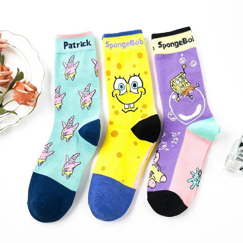Kawaii Socks Long Tube Trendy Socks Pineapple House SpongeBob SquarePants Octopus Brother Cartoon Ins Trendy
Kawaii Socks Long Tube Trendy Socks Pineapple House SpongeBob SquarePants Octopus Brother Cartoon Ins Trendy