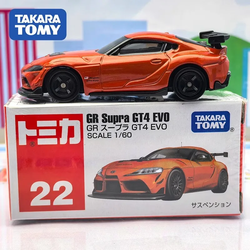 Takara Tomy Tomica No.22 Toyota GR Supra GT4 EVO Casting Static Alloy Car Vehicle Diecast Metal Mode Collection Display Boy Toy
Takara Tomy Tomica No.22 Toyota GR Supra GT4 EVO Casting Static Alloy Car Vehicle Diecast Metal Mode Collection Display Boy Toy