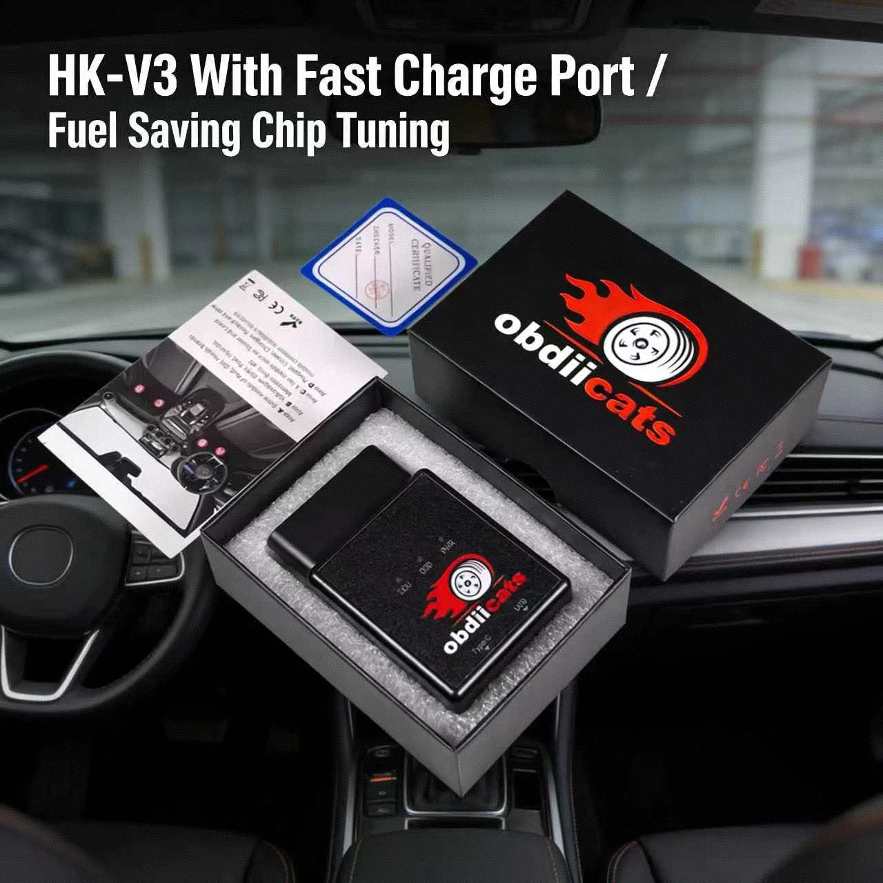 obdiicats HK-V3 FC OBDII Инструмент для настройки чипа экономии топлива Порт быстрой зарядки Автомобильный инструмент для экономии топлива для транспортных средств Инструмент для усилителя мощности двигателя
obdiicats HK-V3 FC OBDII Инструмент для настройки чипа экономии топлива Порт быстрой зарядки Автомобильный инструмент для экономии топлива для транспортных средств Инструмент для усилителя мощности двигателя