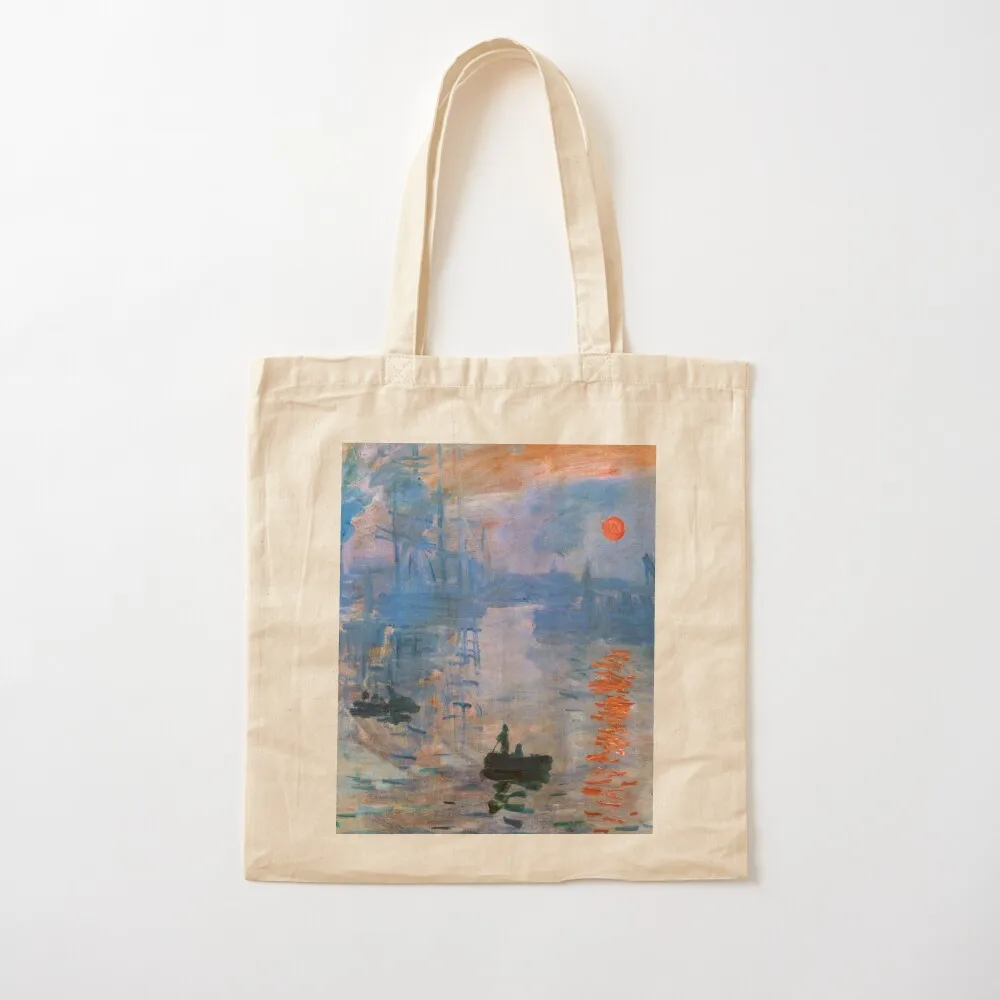 Impression, Sunrise 1872 Monet Tote Bag shopper bag women Handbags women Canvas Tote Bag
Impression, Sunrise 1872 Monet Tote Bag shopper bag women Handbags women Canvas Tote Bag