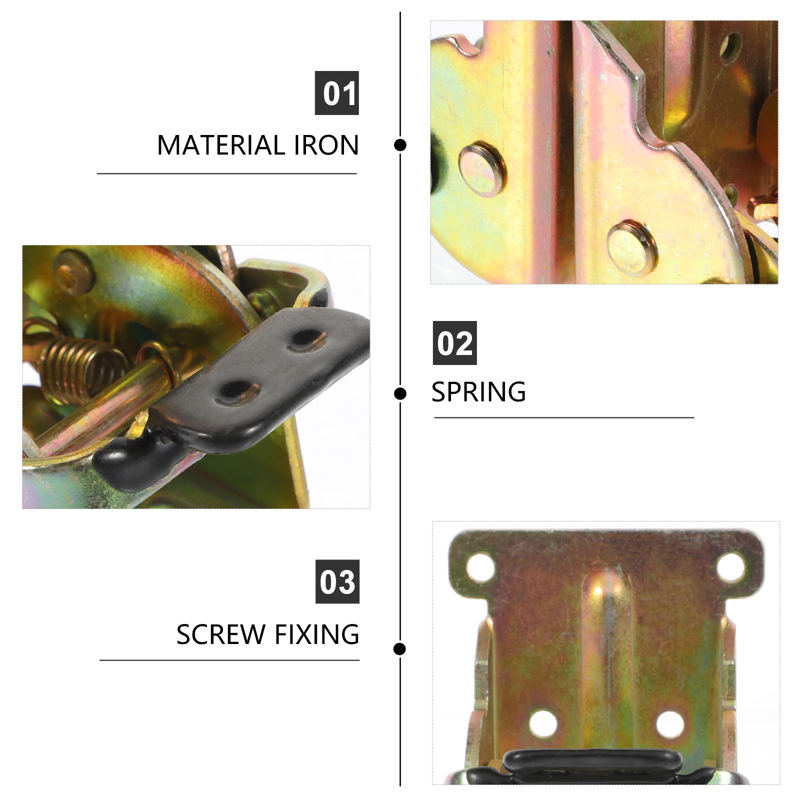 2Pcs Folding Table Leg Hinges 90 Degree Self Locking Heavy Duty Brackets for Beds Desks Furniture with Smooth Operation
2Pcs Folding Table Leg Hinges 90 Degree Self Locking Heavy Duty Brackets for Beds Desks Furniture with Smooth Operation