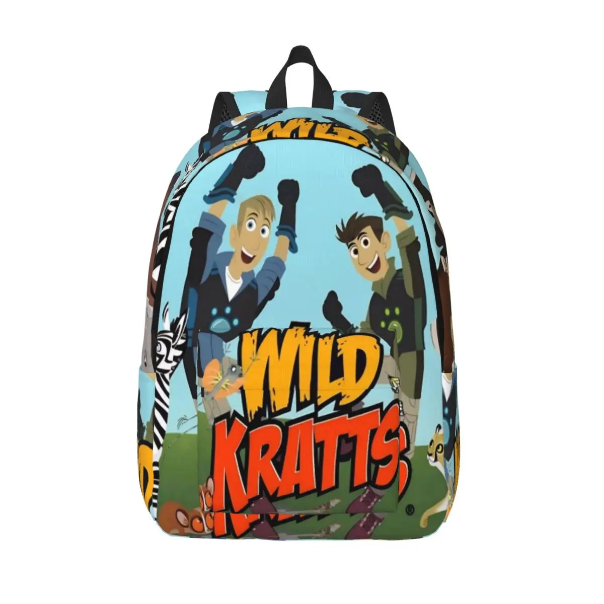 Wild Kratts Backpack for Boy Girl Kids Student School Book Bags Zoologist Biologist Daypack Preschool Primary Bag Lightweight
Wild Kratts Backpack for Boy Girl Kids Student School Book Bags Zoologist Biologist Daypack Preschool Primary Bag Lightweight