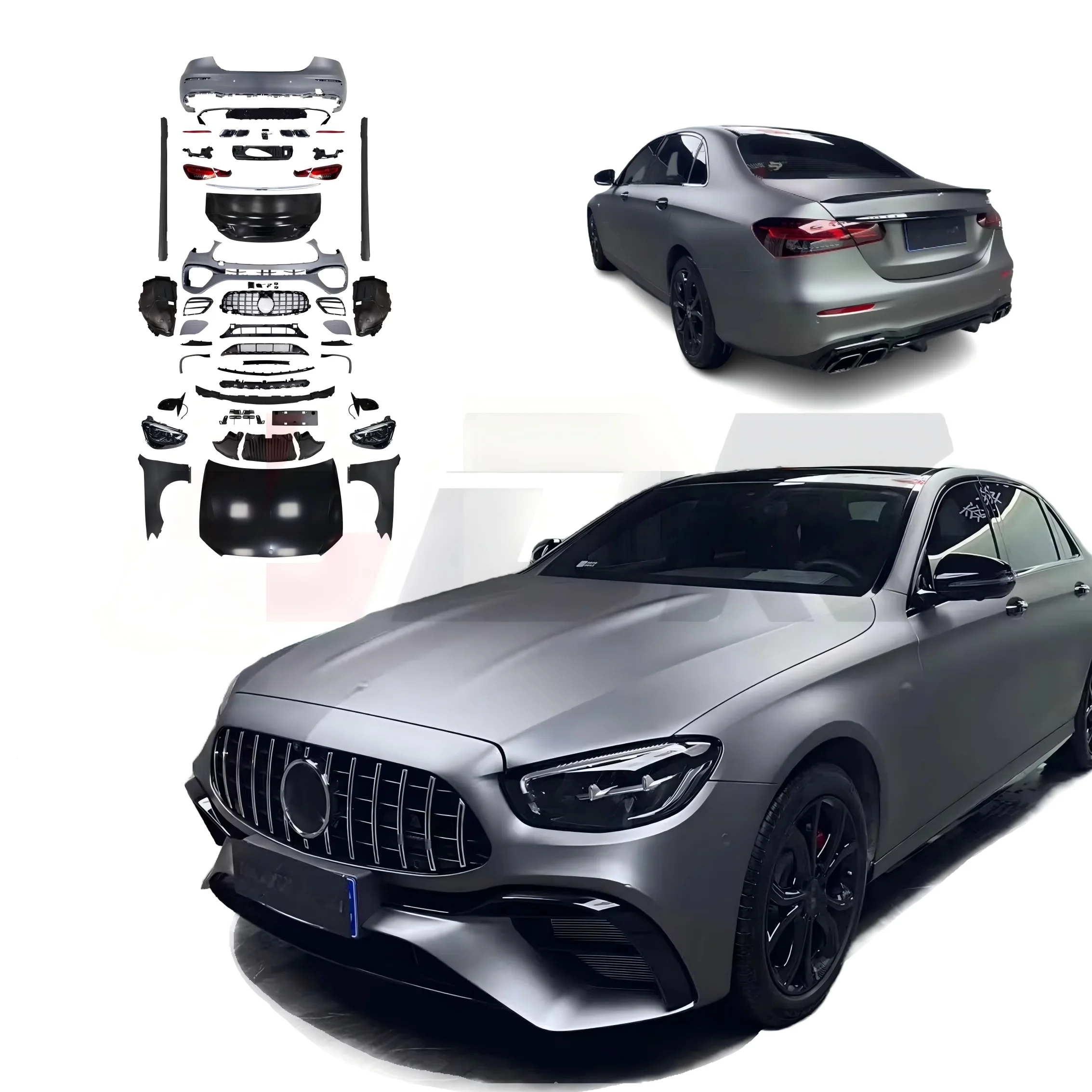 For E Class 2009-2015 W212 Facelift to W213 E63 Universal Fitment 100% Tested Screw-On Bumper With LED Headlight Bodykit
For E Class 2009-2015 W212 Facelift to W213 E63 Universal Fitment 100% Tested Screw-On Bumper With LED Headlight Bodykit