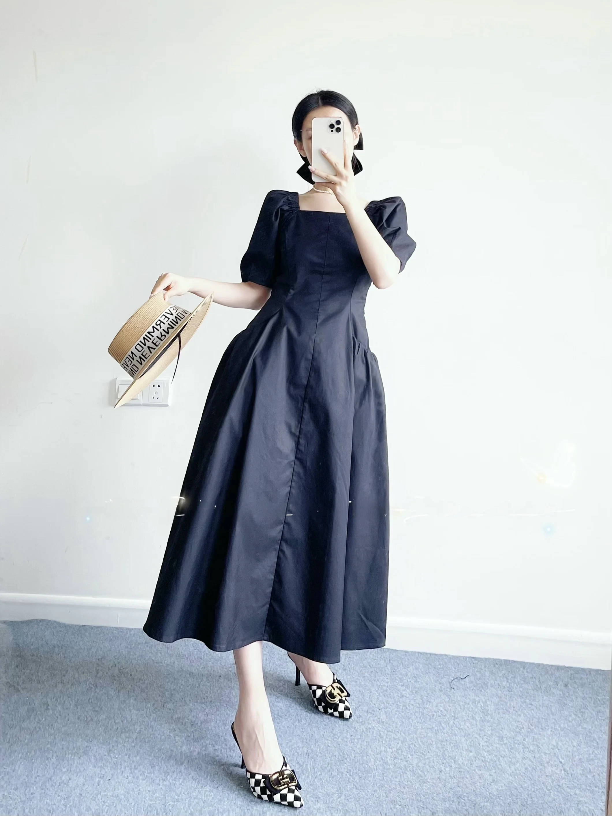 Comfortable Commute Bla High Waist A-Line Skirt Long Dr Summer 2024 Bubble Sve ort Sve Pure Color Dr
Comfortable Commute Bla High Waist A-Line Skirt Long Dr Summer 2024 Bubble Sve ort Sve Pure Color Dr