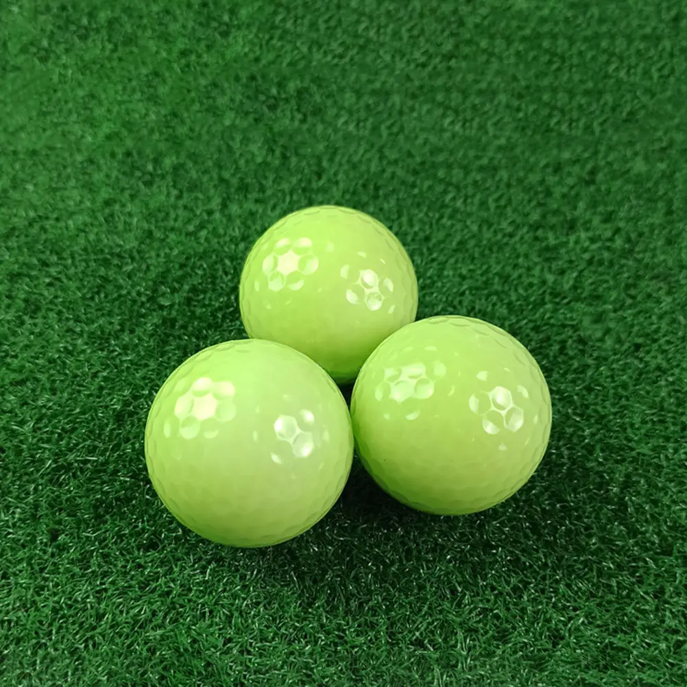 3Pcs Glowing Golf Balls Soft Luminous Practice Balls Outdoor Night Training Fluorescent Golfing Supplies Night
3Pcs Glowing Golf Balls Soft Luminous Practice Balls Outdoor Night Training Fluorescent Golfing Supplies Night