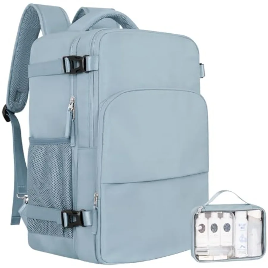 Travel Backpack, Carry on Flight Approved Backpack with Multi-Pockets, TSA Waterproof 17.3inch Laptop Backpack, Personal Item T
Travel Backpack, Carry on Flight Approved Backpack with Multi-Pockets, TSA Waterproof 17.3inch Laptop Backpack, Personal Item T