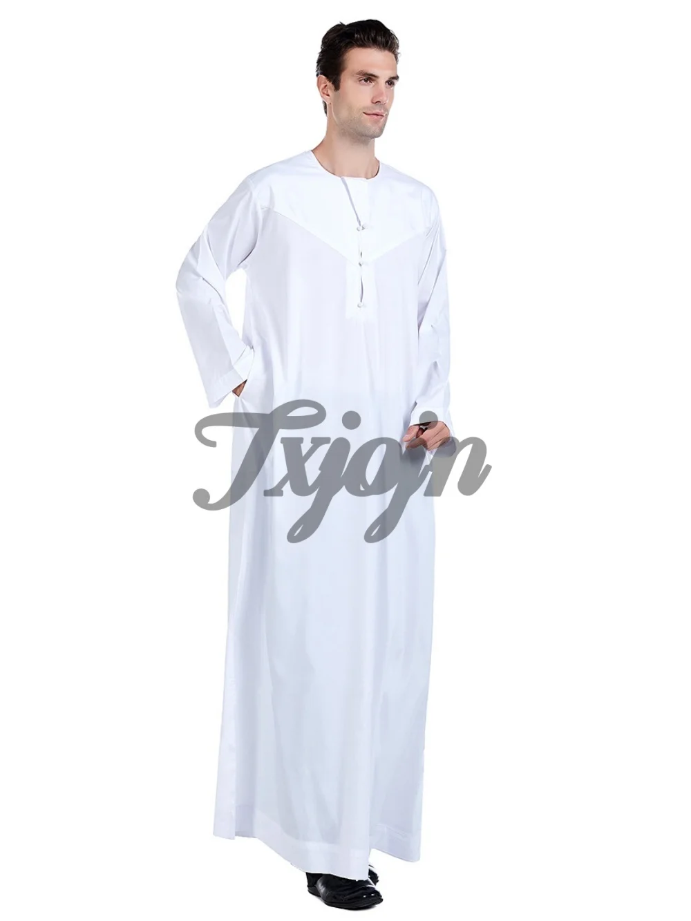 Handsome Tassel Muslim Arab Men's Outerwear 2025 Men Ramadan Abayas For Prayer Clothes Open Muslim Kimono Abaya Islam Muslim Dre
Handsome Tassel Muslim Arab Men's Outerwear 2025 Men Ramadan Abayas For Prayer Clothes Open Muslim Kimono Abaya Islam Muslim Dre
