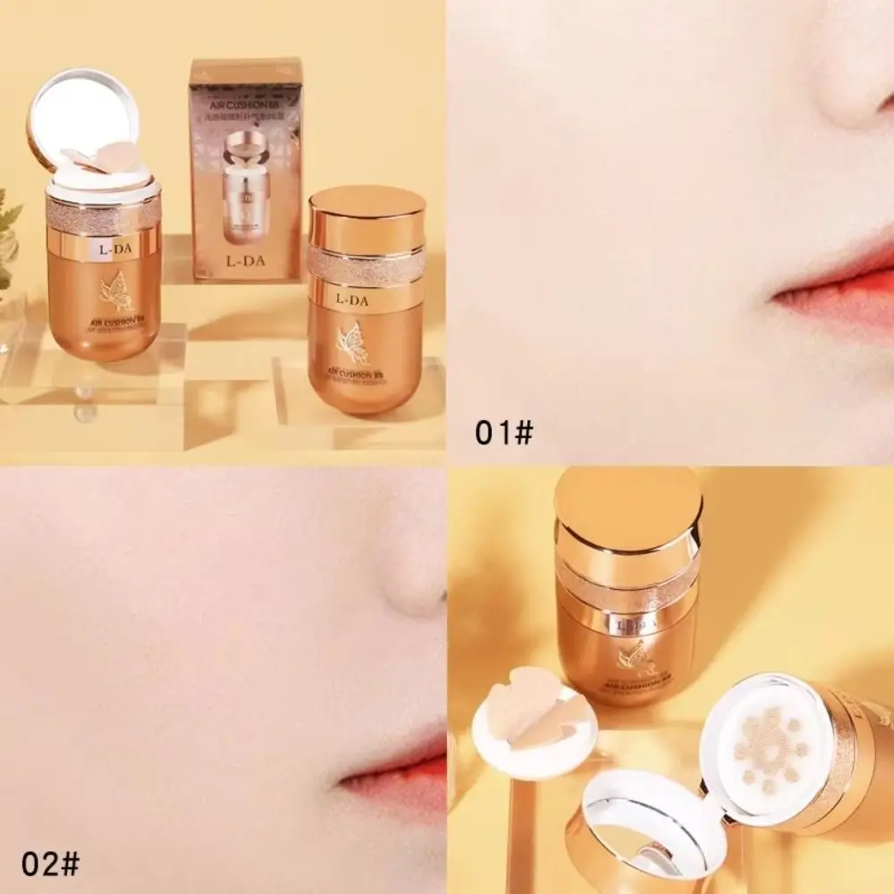 Whitening Butterfly Cushion BB Cream Concealer Oil-control Butterfly Powder Puff Natural Finish CC Cream Waterproof Makeup
Whitening Butterfly Cushion BB Cream Concealer Oil-control Butterfly Powder Puff Natural Finish CC Cream Waterproof Makeup