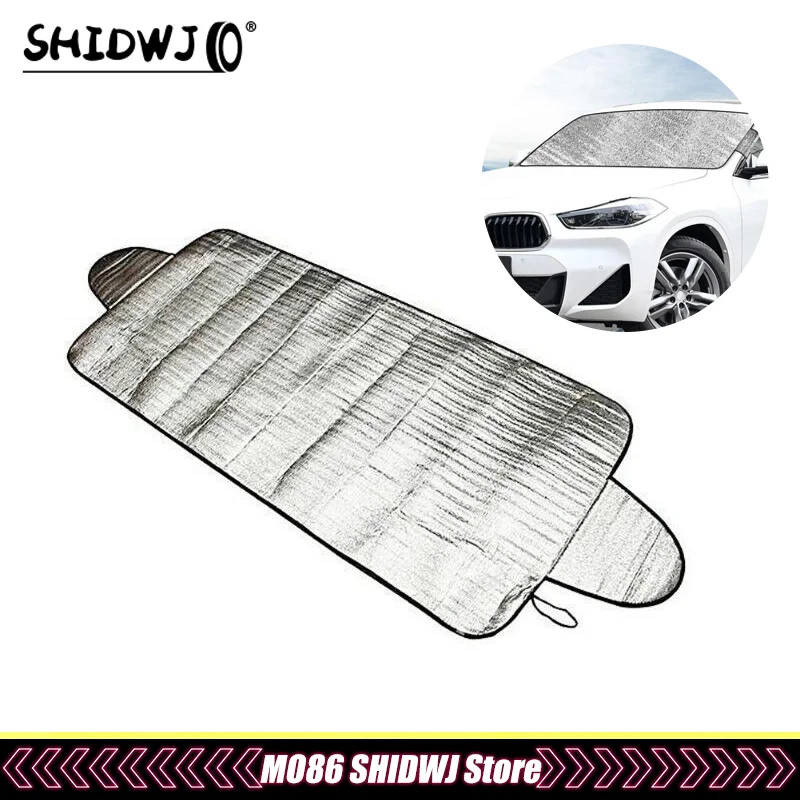 1Pc Car Windscreen Windshield Frost Cover Ice Snow Shield Front Protector Auto UV Protection Curtain Styling
1Pc Car Windscreen Windshield Frost Cover Ice Snow Shield Front Protector Auto UV Protection Curtain Styling