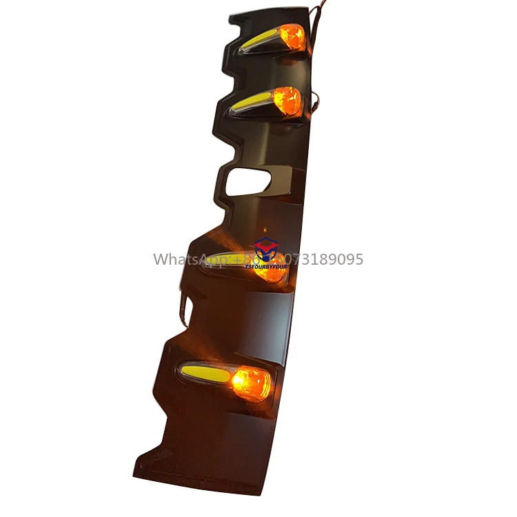 Универсальный передний спойлер FITT из АБС-пластика на крыше для Hilux Revo Rocco, тайский стиль, китайский производитель 
Универсальный передний спойлер FITT из АБС-пластика на крыше для Hilux Revo Rocco, тайский стиль, китайский производитель