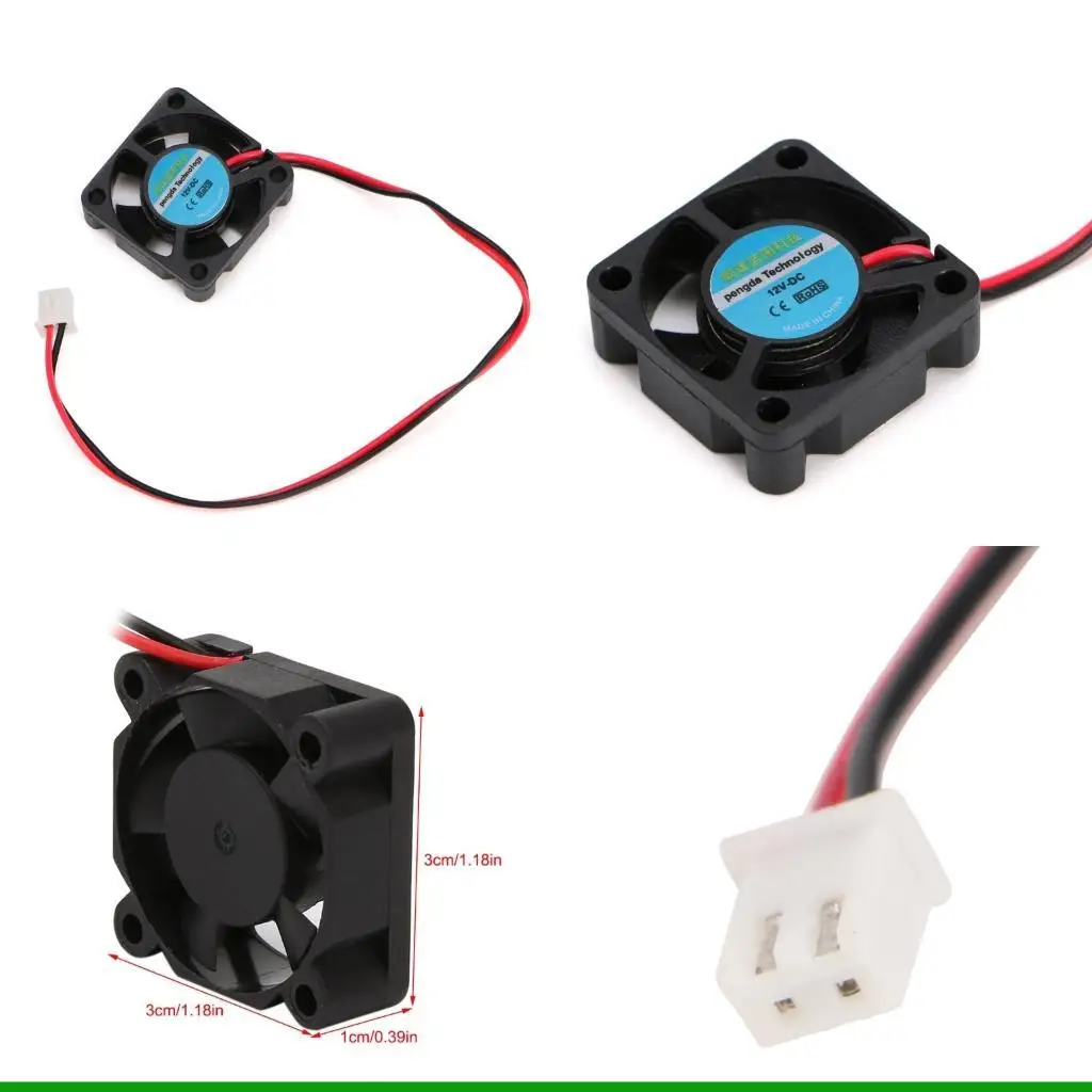 U55C 3D Printer Part 3010 Fan 12V Silent Brushless Cooling Fan 30x30x10mm For 3D Printer Parts Extruder
U55C 3D Printer Part 3010 Fan 12V Silent Brushless Cooling Fan 30x30x10mm For 3D Printer Parts Extruder
