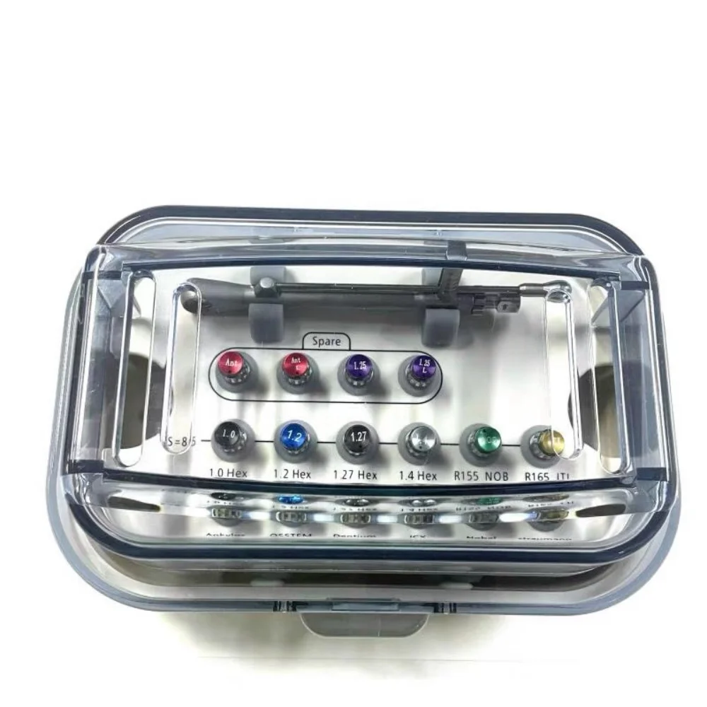 Wholesale Price Huasheng Dental Implant Torque Wrench Ratchet Kit Short Long 16 Hand Drivers Manual Power Source
Wholesale Price Huasheng Dental Implant Torque Wrench Ratchet Kit Short Long 16 Hand Drivers Manual Power Source