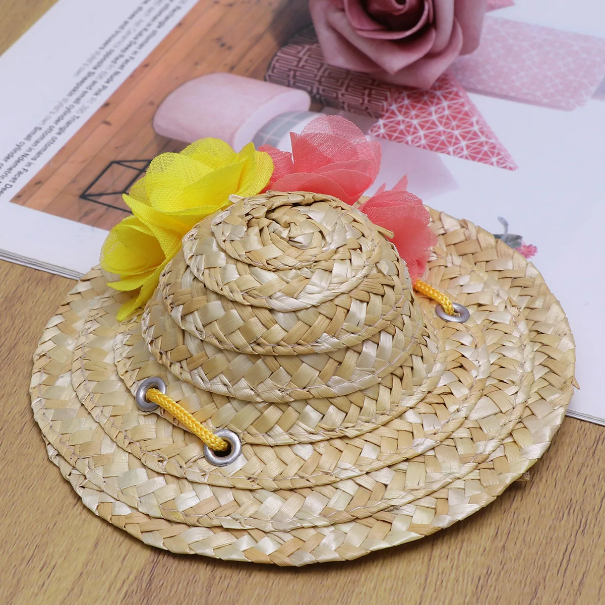 Pet Straw Cap Lightweight Safe Stylish Sun Hat Party Cats Dogs Adjustable Chin Straps Photo Spring Summer Outdoor Bucket Hats
Pet Straw Cap Lightweight Safe Stylish Sun Hat Party Cats Dogs Adjustable Chin Straps Photo Spring Summer Outdoor Bucket Hats