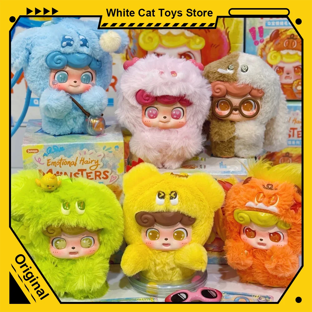 Q.Kid Emotional Hairy Monsters Series Plush Blind Box Mystery Box Kawaii Vinyl Face Doll Pendant Anime Figures for Girl Gift Toy
Q.Kid Emotional Hairy Monsters Series Plush Blind Box Mystery Box Kawaii Vinyl Face Doll Pendant Anime Figures for Girl Gift Toy