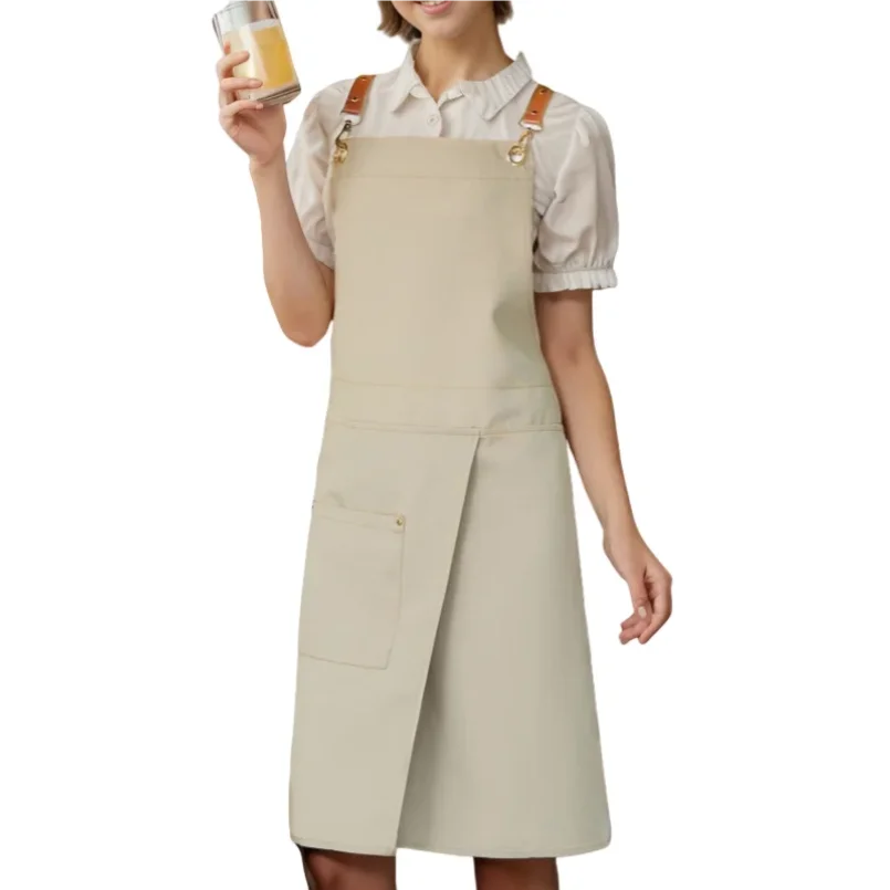 1 piece of waterproof canvas apron with pockets - split skirt design, convenient for walking, very suitable for restaurants, caf
1 piece of waterproof canvas apron with pockets - split skirt design, convenient for walking, very suitable for restaurants, caf