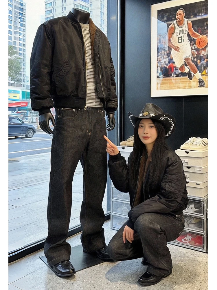 Bla Original Denim Straight Leg Men's Jeans Winter American High Street Cleanfit Trendy Pants Wear Resistant Stand Fit
Bla Original Denim Straight Leg Men's Jeans Winter American High Street Cleanfit Trendy Pants Wear Resistant Stand Fit