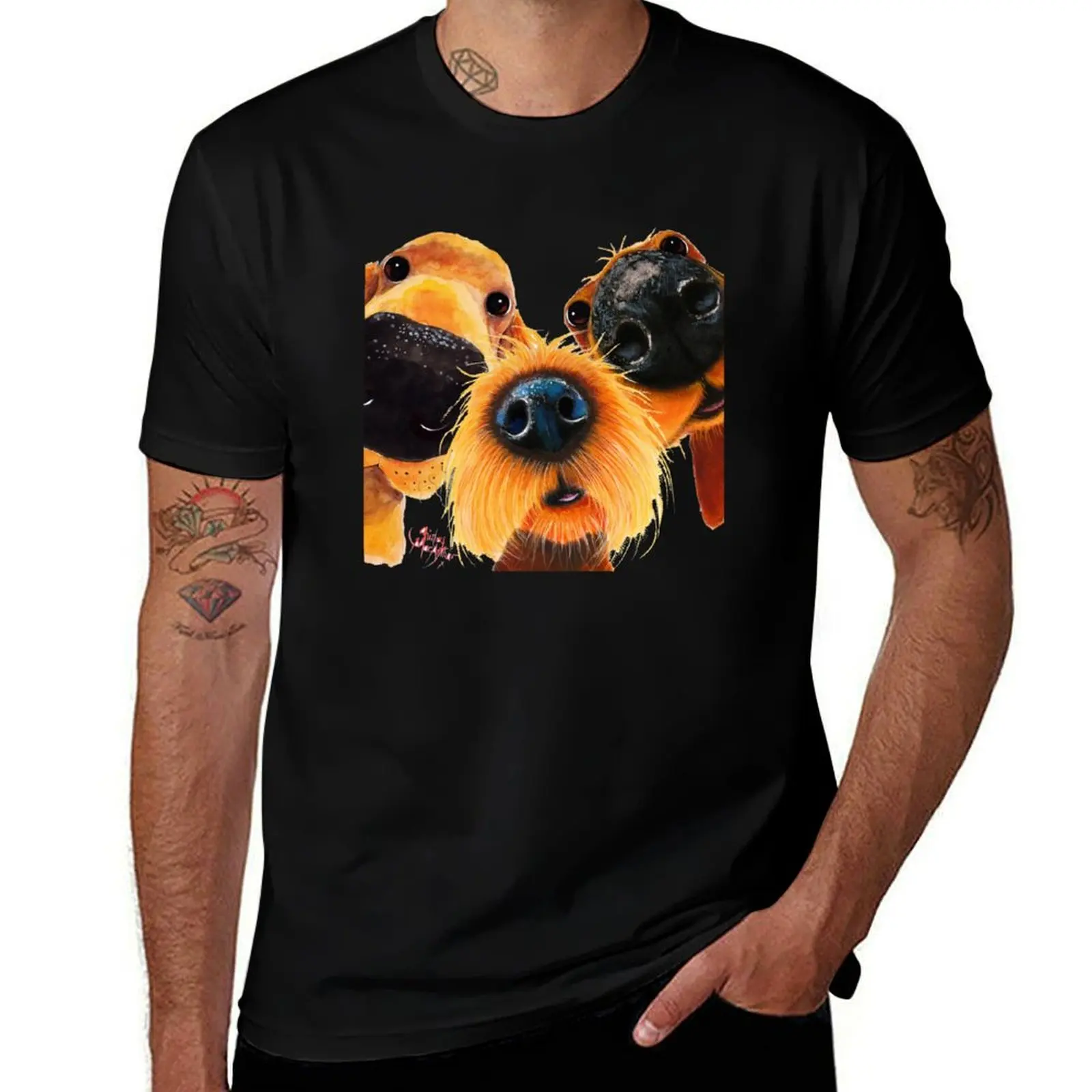 NoSeY DoG PRiNT ' THe CuRiouS NoSeY DoGS ' By Shirley MacArthur T-Shirt new edition luxury designer clothes mens t shirts pack
NoSeY DoG PRiNT ' THe CuRiouS NoSeY DoGS ' By Shirley MacArthur T-Shirt new edition luxury designer clothes mens t shirts pack