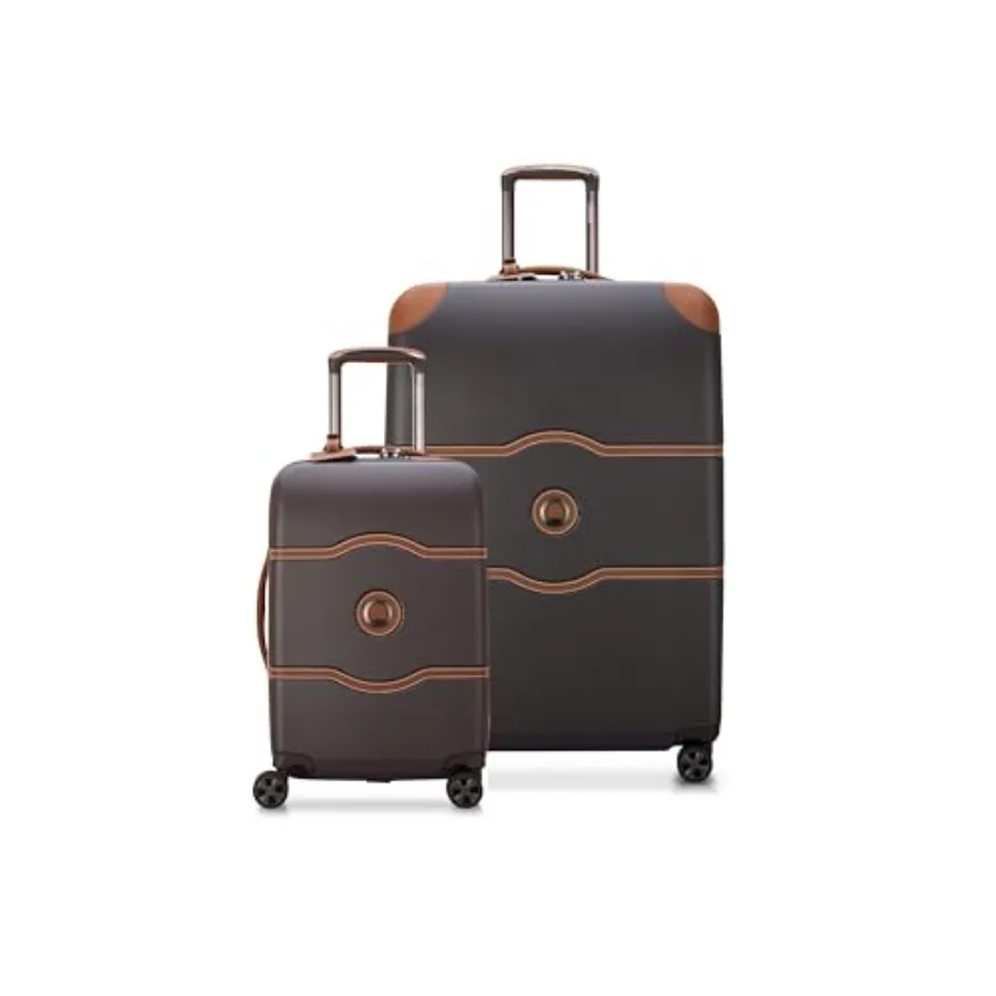Комплект из 2 чемоданов DELSEY PARIS Chatelet Air 2.0 с жестким корпусом и колесами-спиннерами, цвет шоколадно-коричневый, размеры 19 и 28 дюймов
Комплект из 2 чемоданов DELSEY PARIS Chatelet Air 2.0 с жестким корпусом и колесами-спиннерами, цвет шоколадно-коричневый, размеры 19 и 28 дюймов