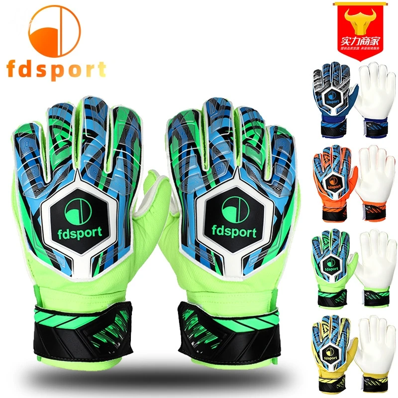 Professional Thick Latex Non-Slip Goalkeeper Gloves with Finger Save Protection, Goalie Gloves for Adults & Kids Football Soccer
Professional Thick Latex Non-Slip Goalkeeper Gloves with Finger Save Protection, Goalie Gloves for Adults & Kids Football Soccer