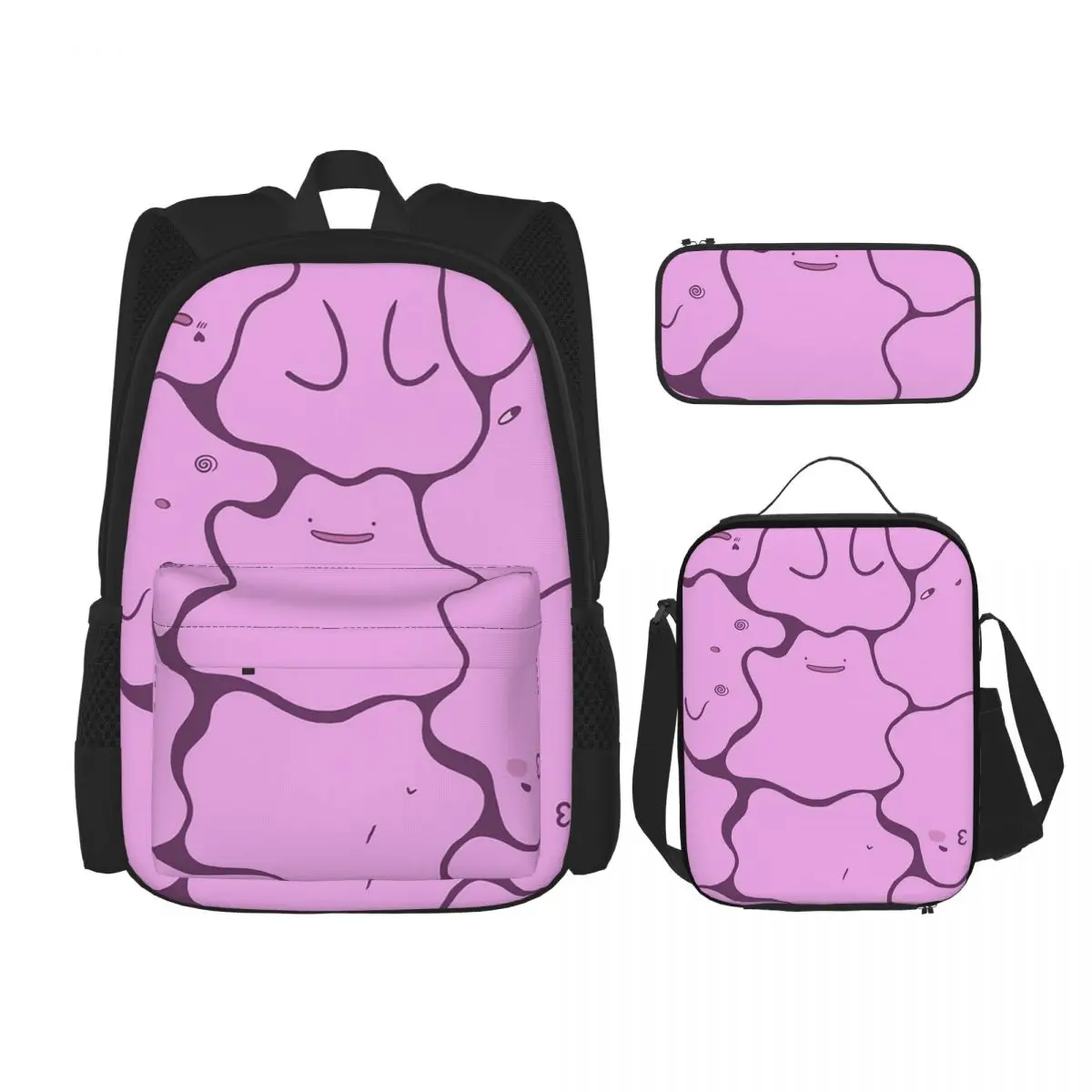 Ditto (No Shiny) Backpacks Boys Girls Bookbag Students School Bags Kids Rucksack Lunch Bag Pen Bag Three-Piece Set
Ditto (No Shiny) Backpacks Boys Girls Bookbag Students School Bags Kids Rucksack Lunch Bag Pen Bag Three-Piece Set