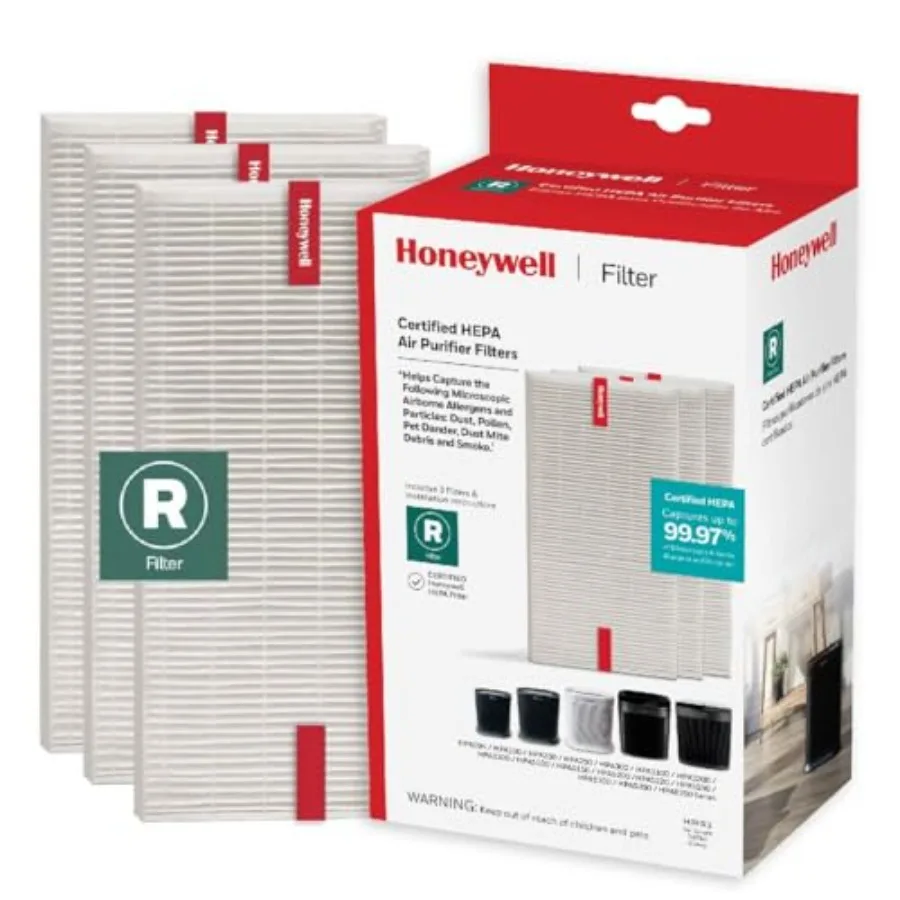 HEPA Air Purifier Filter R - for HPA 00/00/00 3000 and 5000 Series - Airborne Allergen Air Filter Replacement Targets Wildfire/
HEPA Air Purifier Filter R - for HPA 00/00/00 3000 and 5000 Series - Airborne Allergen Air Filter Replacement Targets Wildfire/