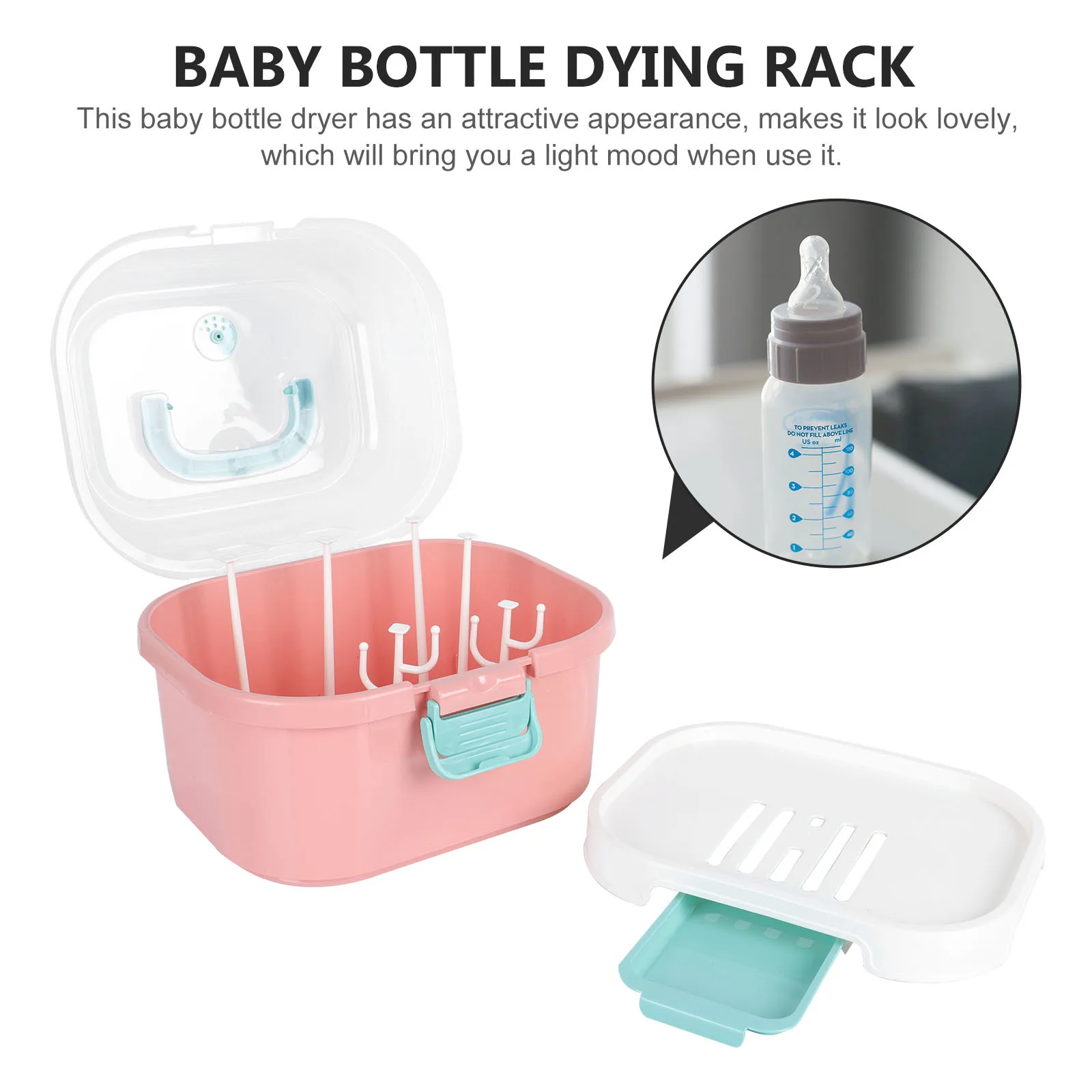 Сушилка для детских бутылочек, большая емкость, прочный полипропилен, съемный дизайн, подходит для бутылочек, пустышек, чашек для кормления
Сушилка для детских бутылочек, большая емкость, прочный полипропилен, съемный дизайн, подходит для бутылочек, пустышек, чашек для кормления