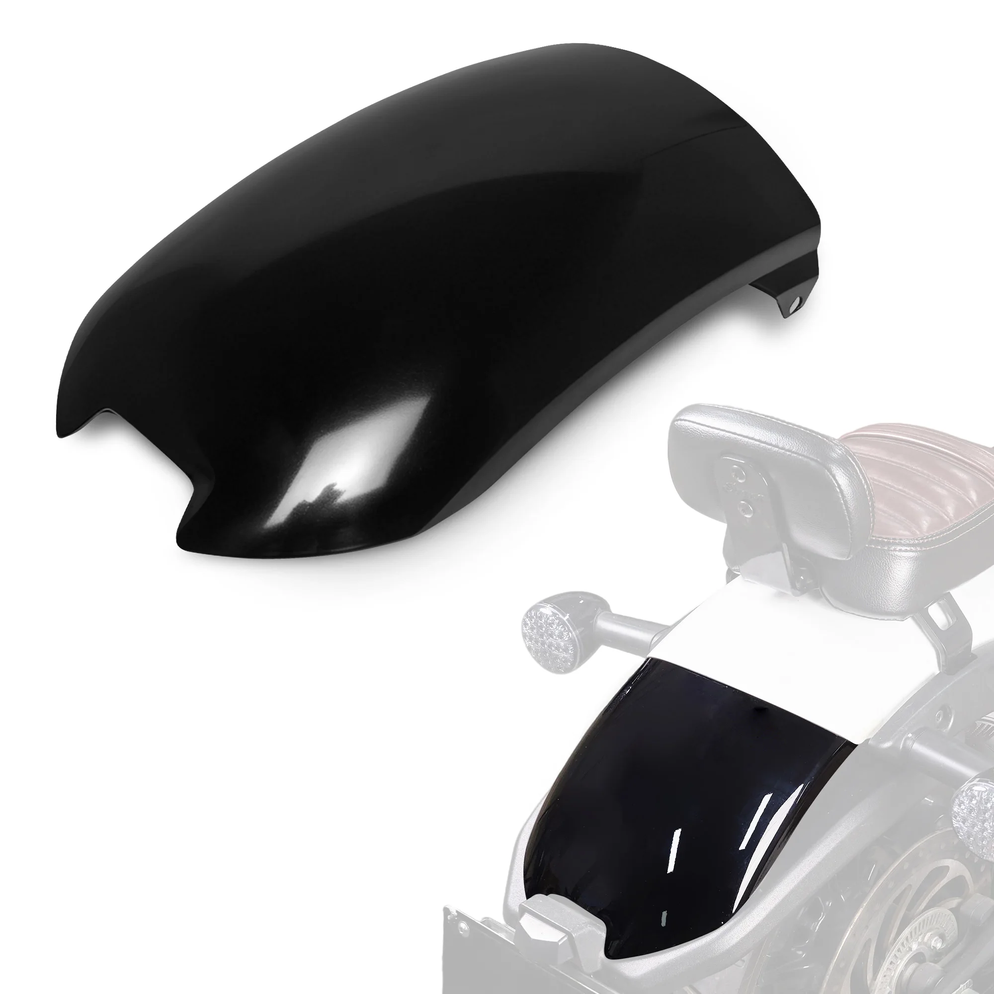 Glossy Steel Fender Extender for Indian Scout 2015-2024 – Shield Your Swingarm & Paint from Road Grime
Glossy Steel Fender Extender for Indian Scout 2015-2024 – Shield Your Swingarm & Paint from Road Grime